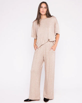Sweater Knit Lounge Pant, Oatmeal
