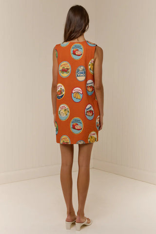 Louis Mini Dress, La Fruta