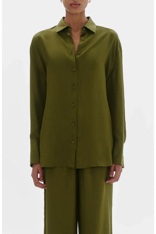 Tilly Tencel Shirt, Cypress