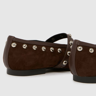 Carinna Flats, Dark Brown
