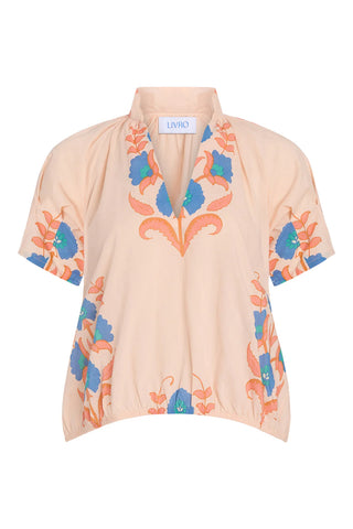 Merritt Top, Pink Sands