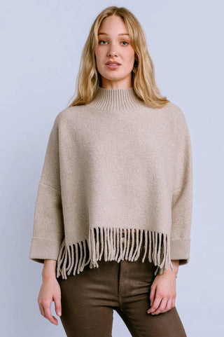 Sachi "Aja" Sweater, Warm Wheat
