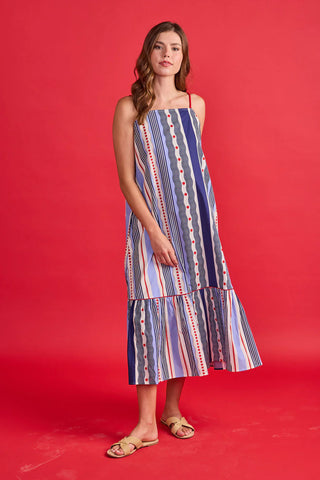 Vera Dress, Liberty Stripe