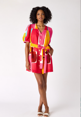 Stevie Dress in Barragan