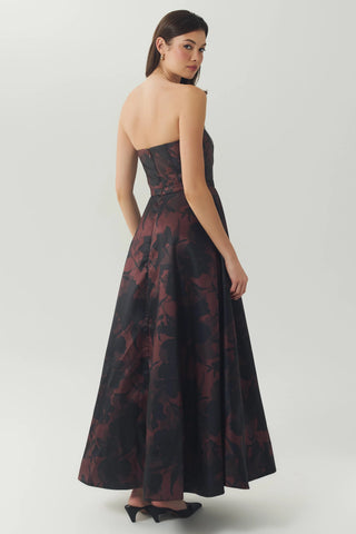 Judy Dress, Brown/Black