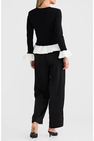 Wilde Top, Black/White