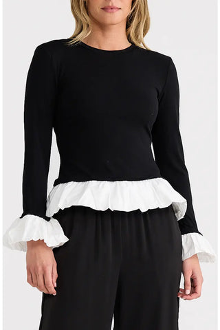 Wilde Top, Black/White