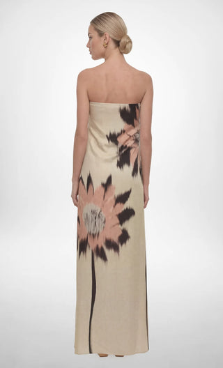 Solanum Melba Maxi Dress, Ivory