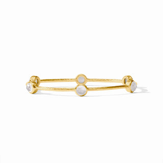 Milano Luxe Bangle, Iridescent Clear Crystal