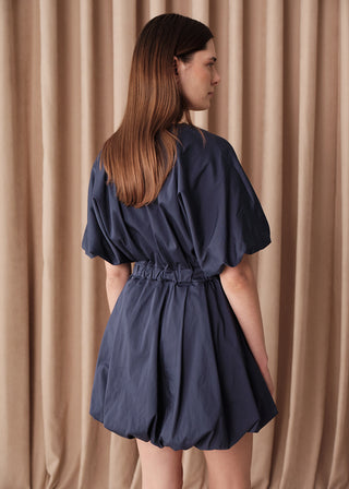 Elvaora Dress, Navy Blue