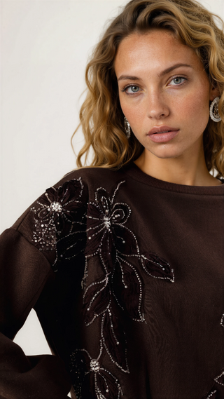 Margo Sweatshirt, Brown