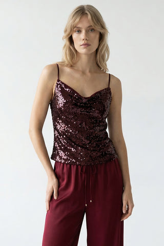 Pyper Blouse, Burgundy