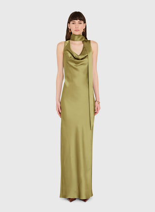 Paula Maxi Dress, Vert