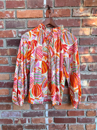 Tara Blouse, Shine on Print