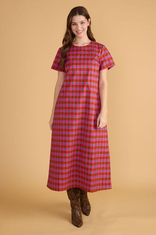 Ellie Dress, Oxford Geo