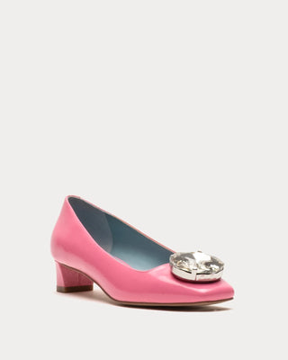 Mary w/Mod Stone Crinkled Leather Leather