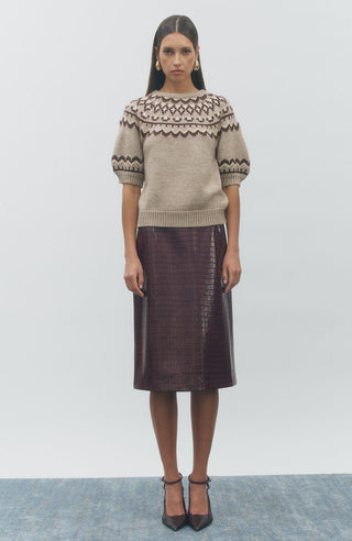 Clayton Sweater, Oatmeal Multi