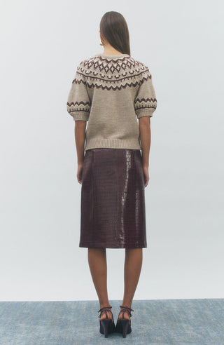 Clayton Sweater, Oatmeal Multi