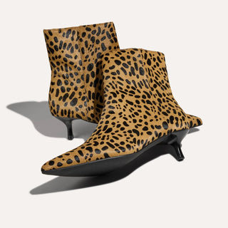 Soho Boot, Leopard Calf Hair