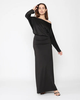 Jersey Cool Girl Dress, Black