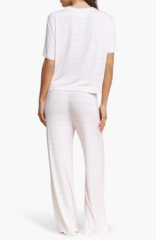 All American Tee Pant, Ballet Pink Houndstooth