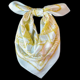 Charleston Scarf- 26 X 26