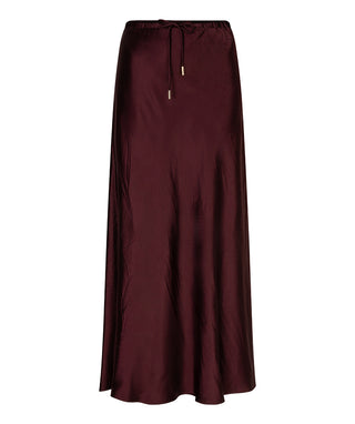 Ivy Maxi Skirt , Merlot