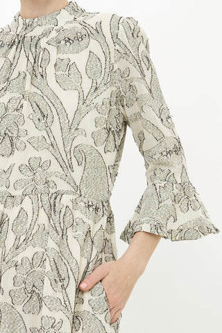 High Neck Bell Maxi, Herod Cream