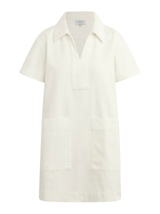 The Lillian Denim Dress, Milk