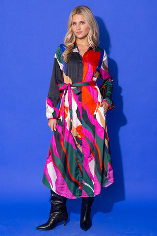 Bronte Dress, Solar Vines