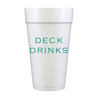 Deck Drink Foam Cups