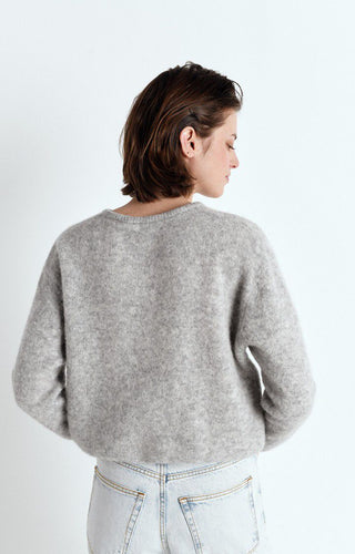Vitow Sweater, Gris Clair Chine