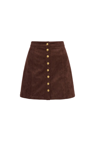 Carla Skirt, Espresso