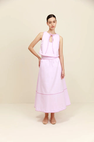 Lotus Skirt, Pink