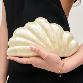 Andrina Evening Bag, Ivory