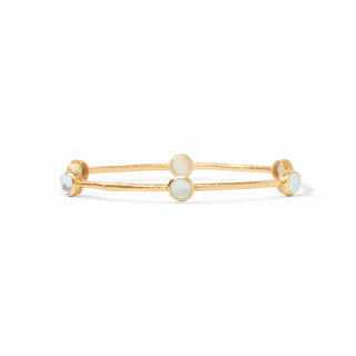 Milano Luxe Bangle - Aquamarine Blue