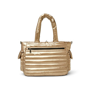 Two Faced Reversible Tote - Pearl Cashmere