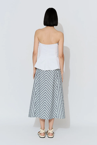 Jutiapa Skirt in Mil Rayas Verde