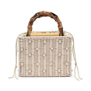 Maxie Evening Bag, Pearl