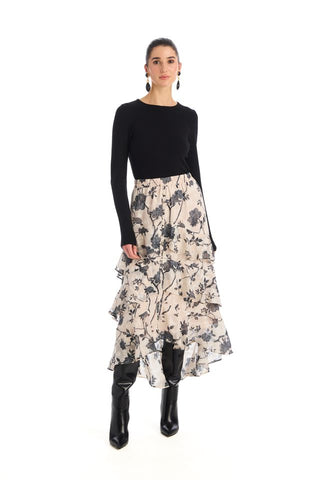 Solid Rita Top, Black