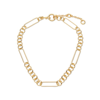 Charmed Mixed Charm Collar Necklace