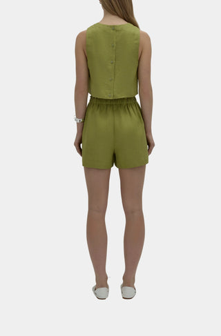 Theo Linen Short, Fern