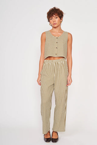 Frankie Top, Basil Stripe