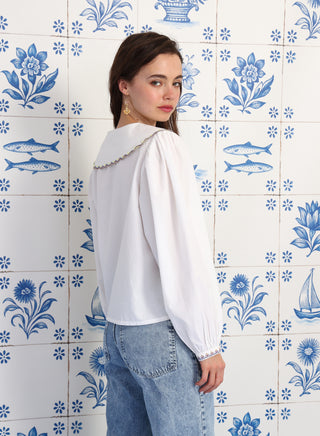 Dolphin Shirt, White