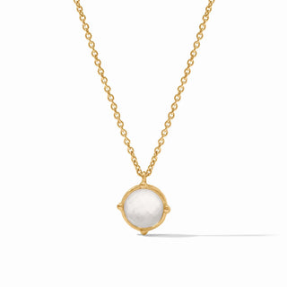Honeybee Solitaire Necklace - Mother Of Pearl