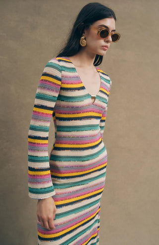 Priscilla Dress, Multi Plaid