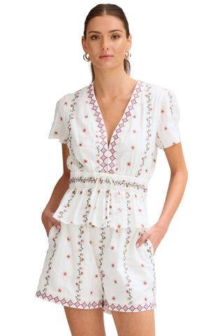 Cordelia Top, Off-White