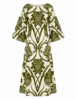Camelia Dress, Rosemore Olive
