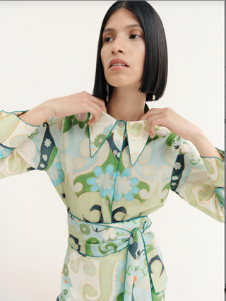 Carmela Blouse in Anona