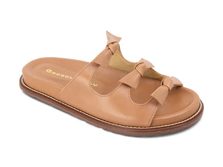 Zoya Sandal, Camel Leather